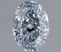 1.02ct Oval Natural Diamond (Colour Fancy Intense Blue, Clarity VS2, GIA Certified)