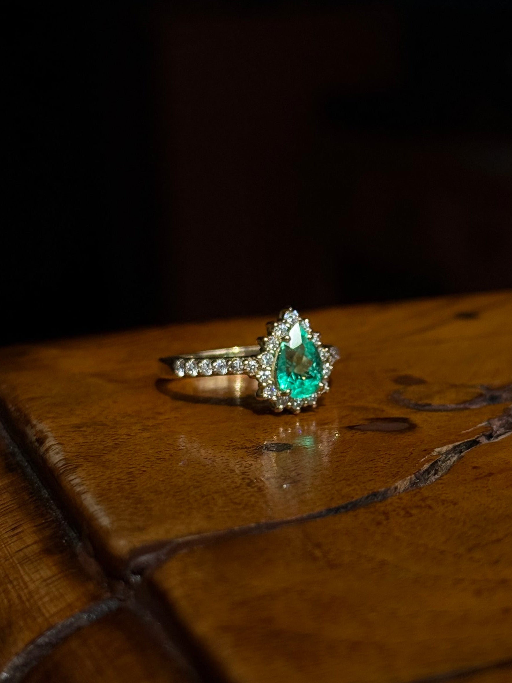 Anello Emerald Beauty
