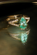Anello Emerald Twist