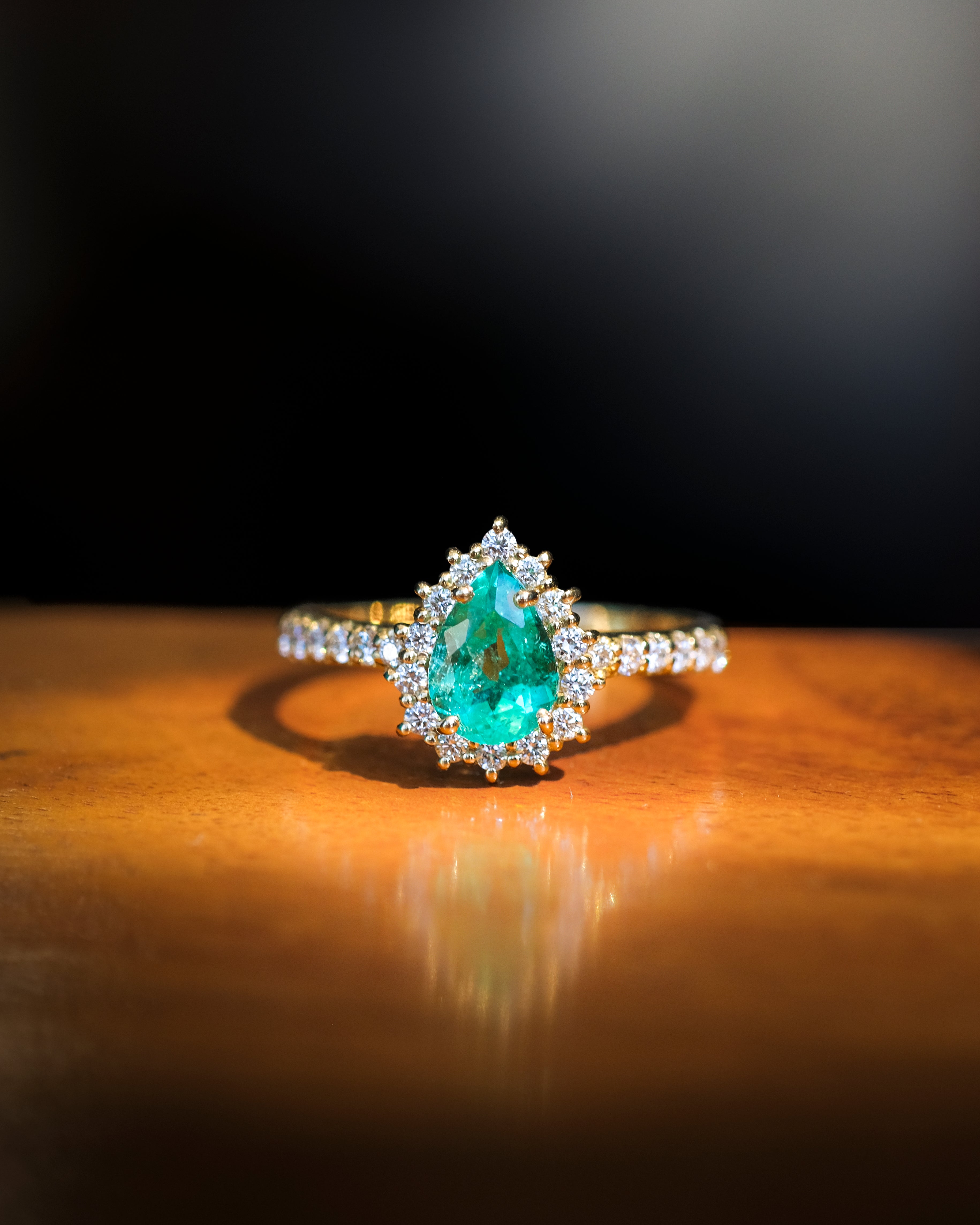 Anello Emerald Beauty