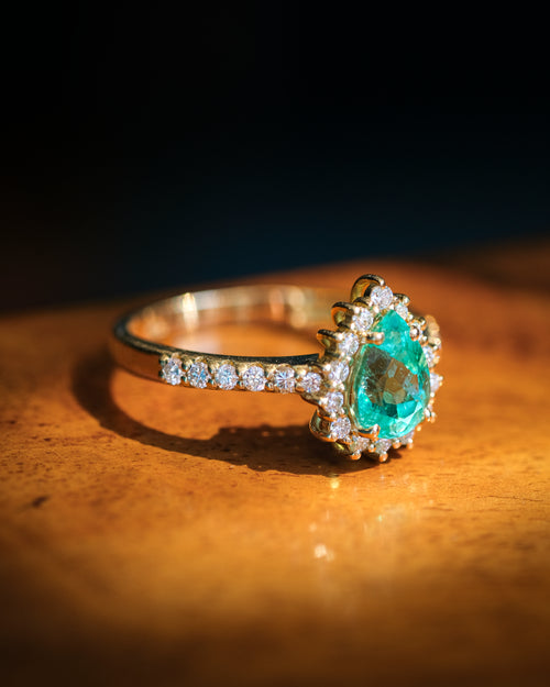 Anello Emerald Beauty