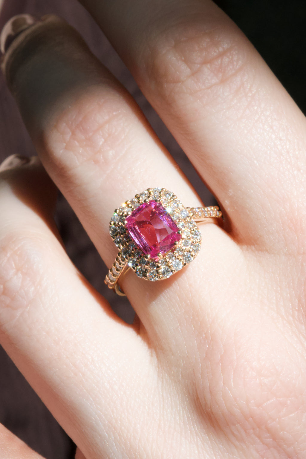 Anello Pink Aura