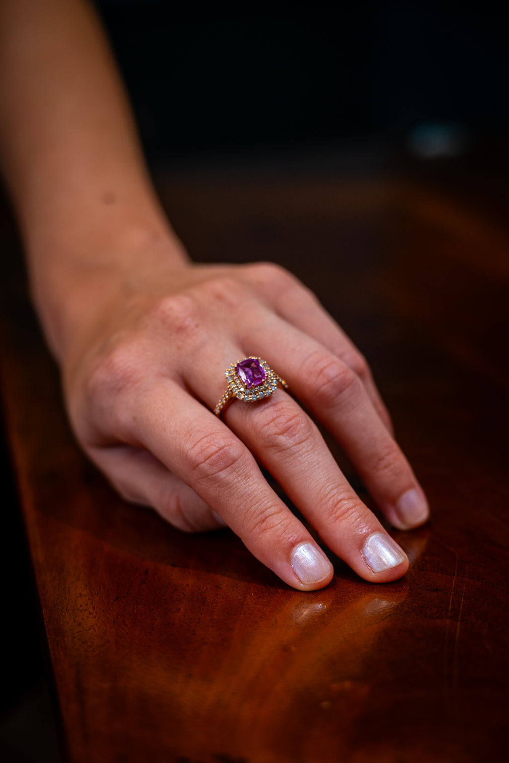 Anello Pink Aura