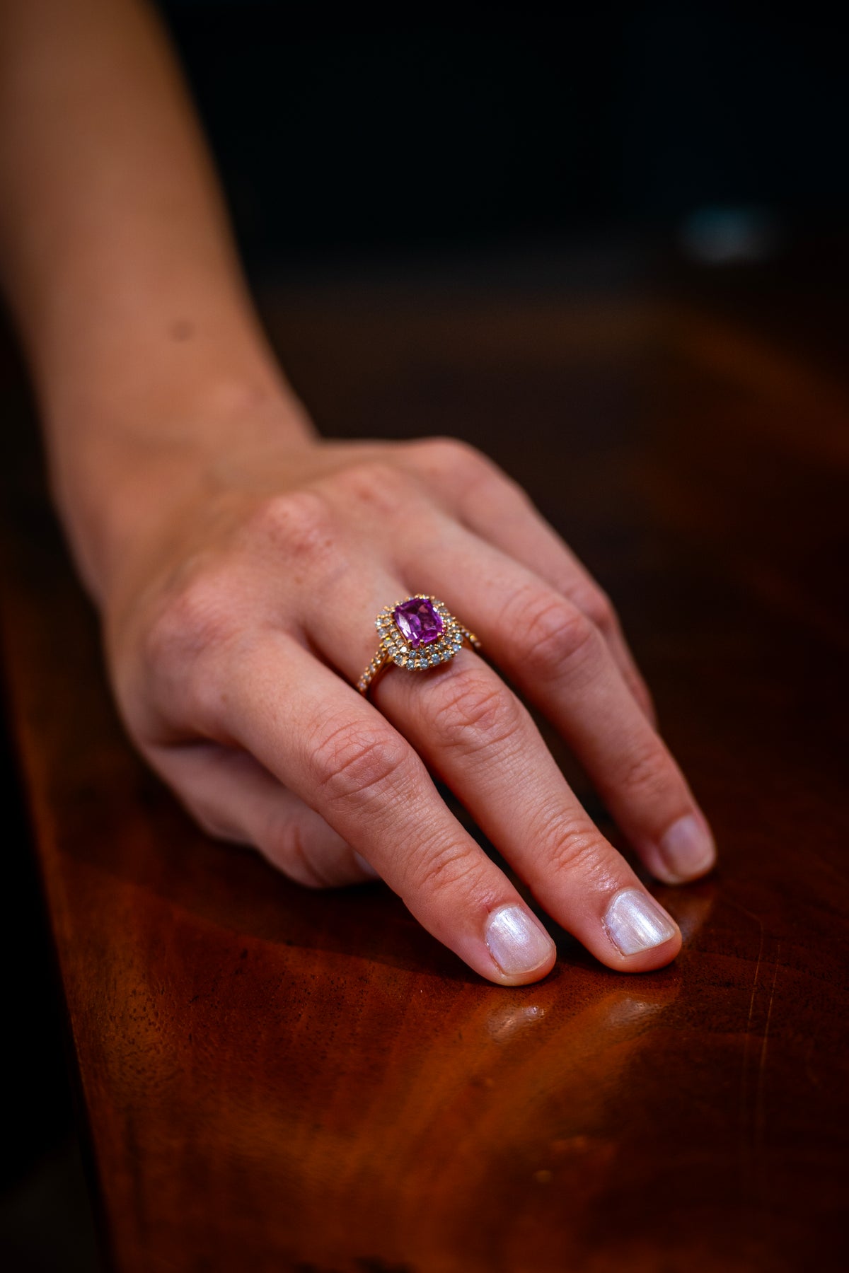 Anello Pink Aura