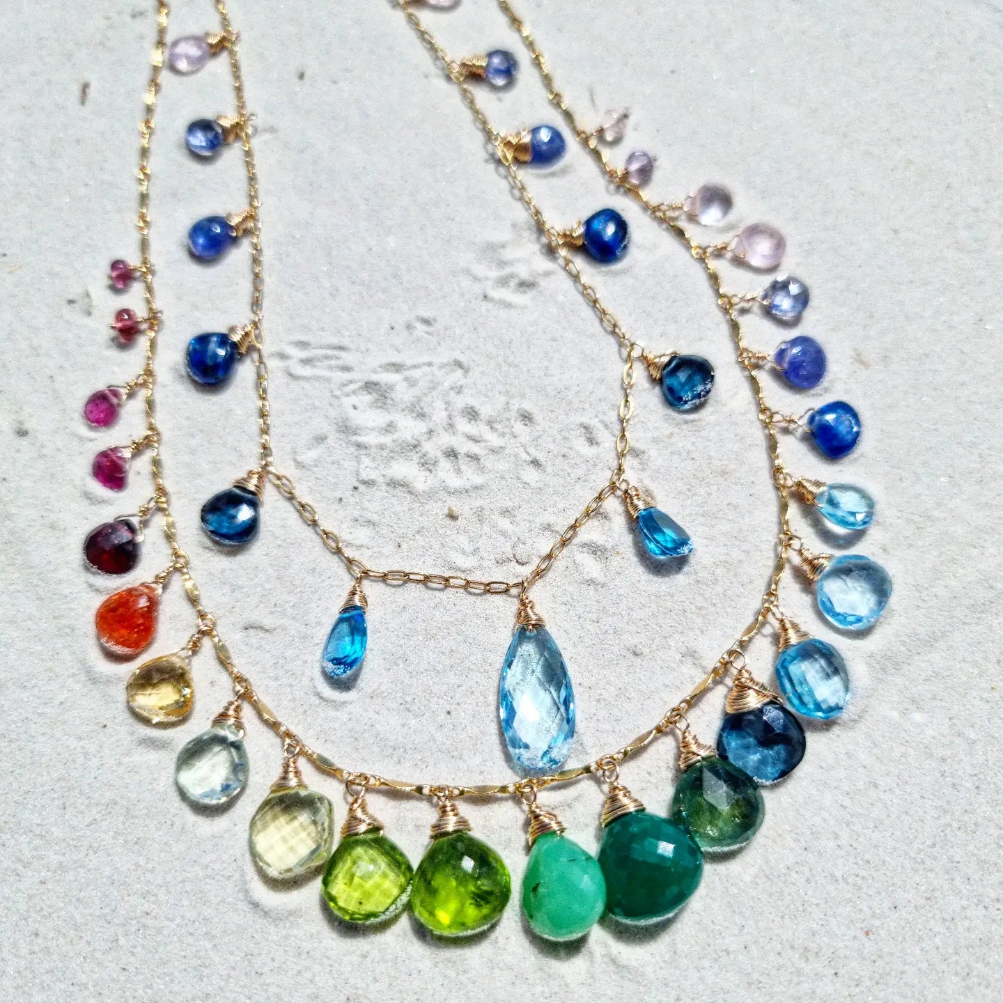 Collana Topazi