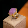 Anello Lavanda - Giada e Diamanti