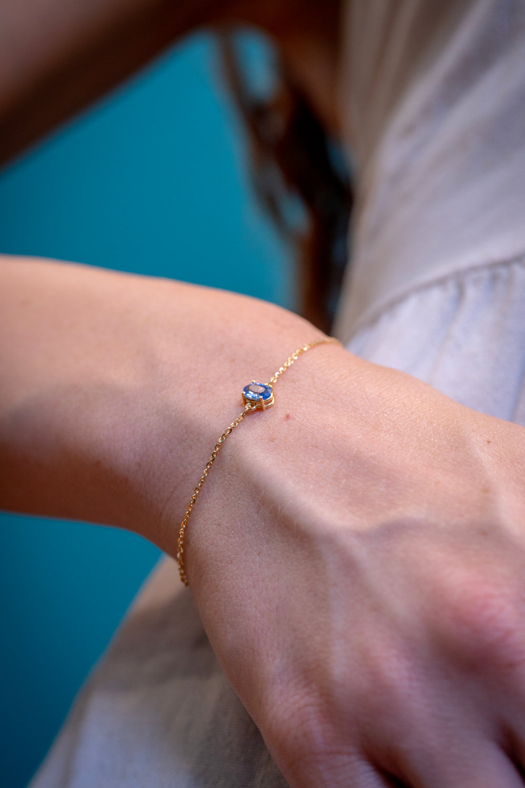 Bracciale Zaffiro Blu