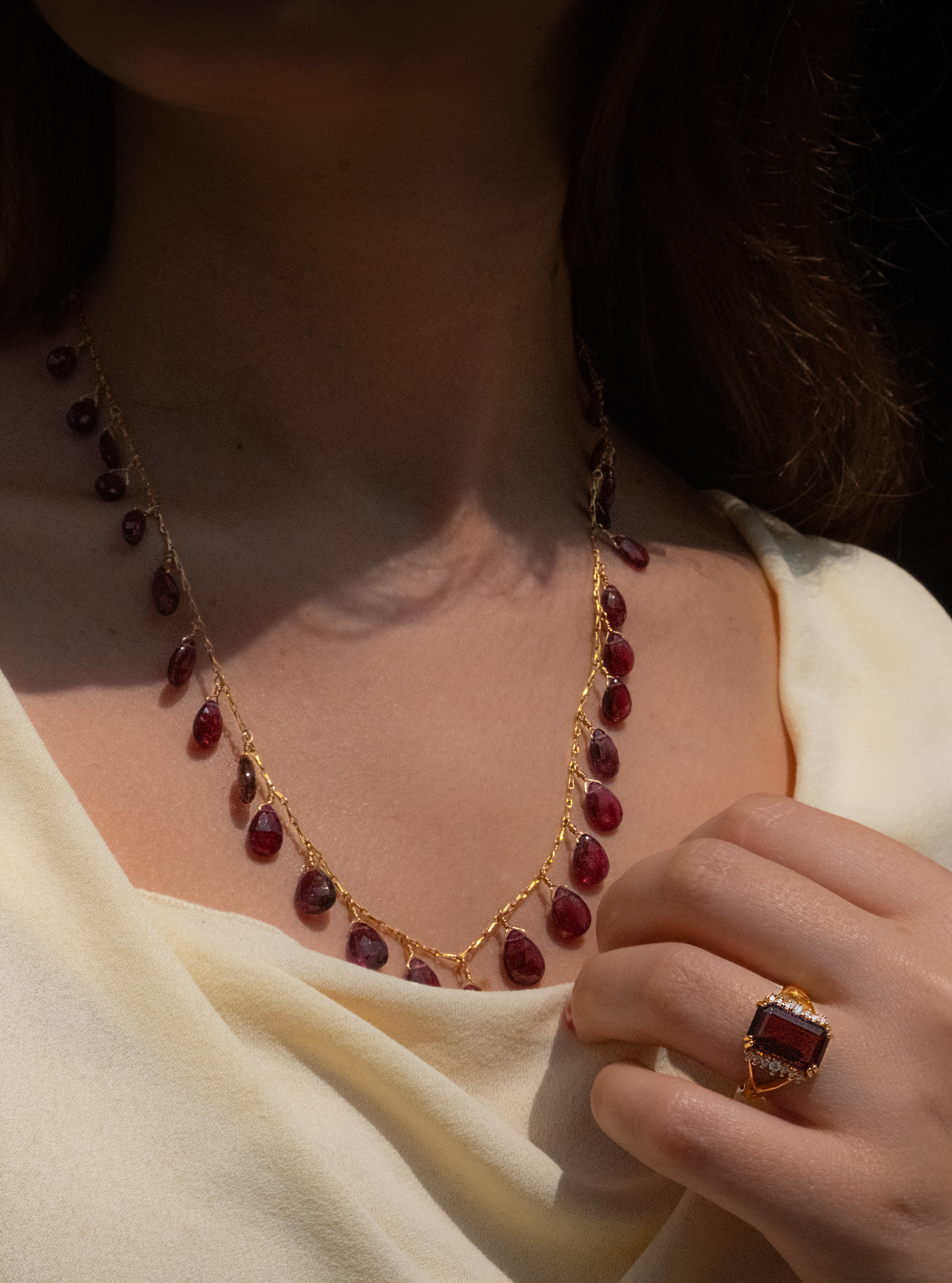 Anello Rubellite Royale