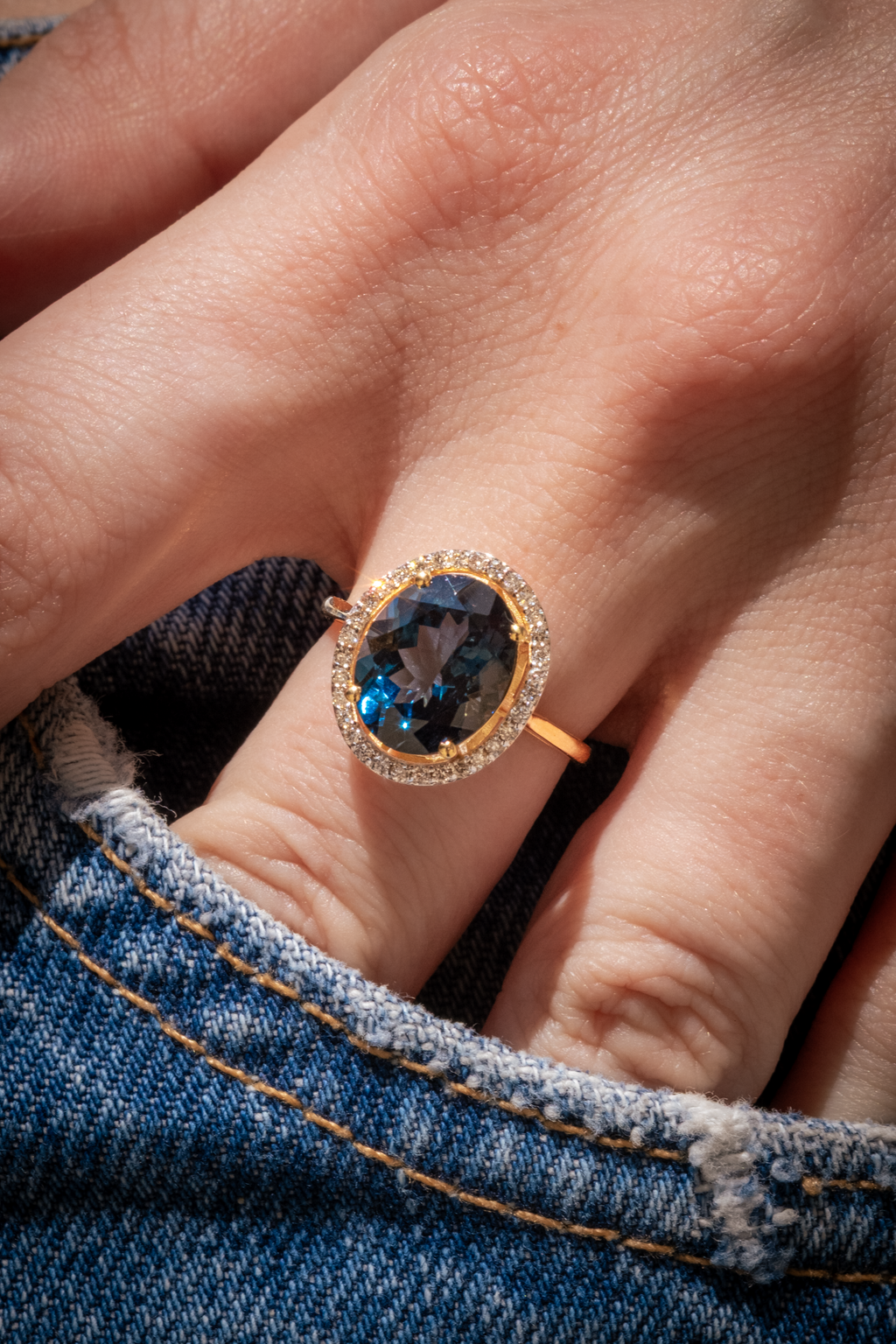 Anello London Blue Elegance