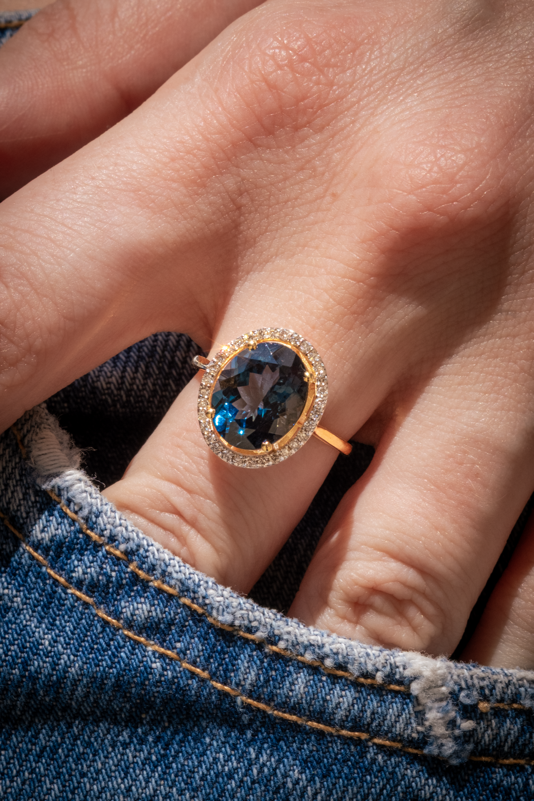 Anello London Blue Elegance