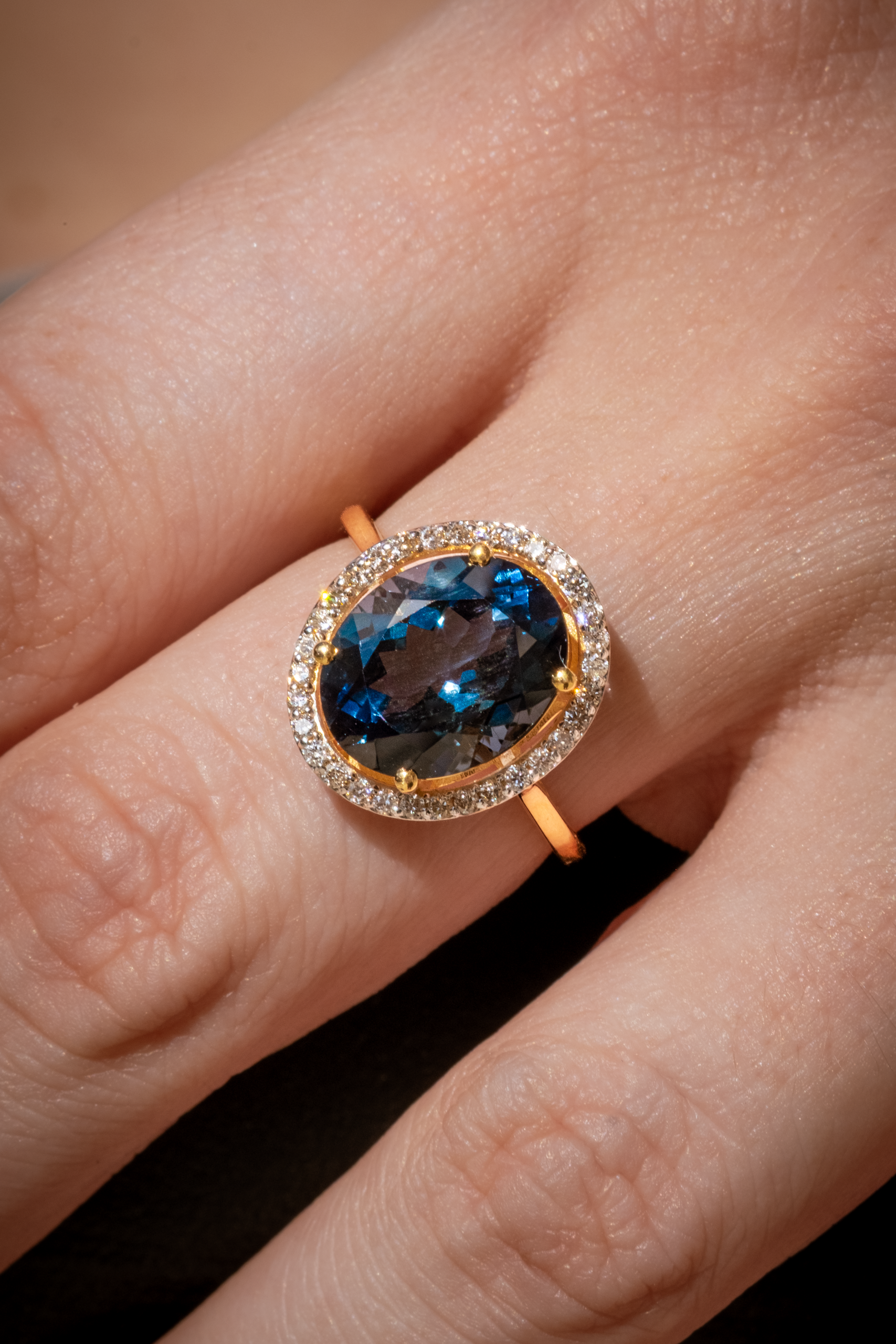 Anello London Blue Elegance