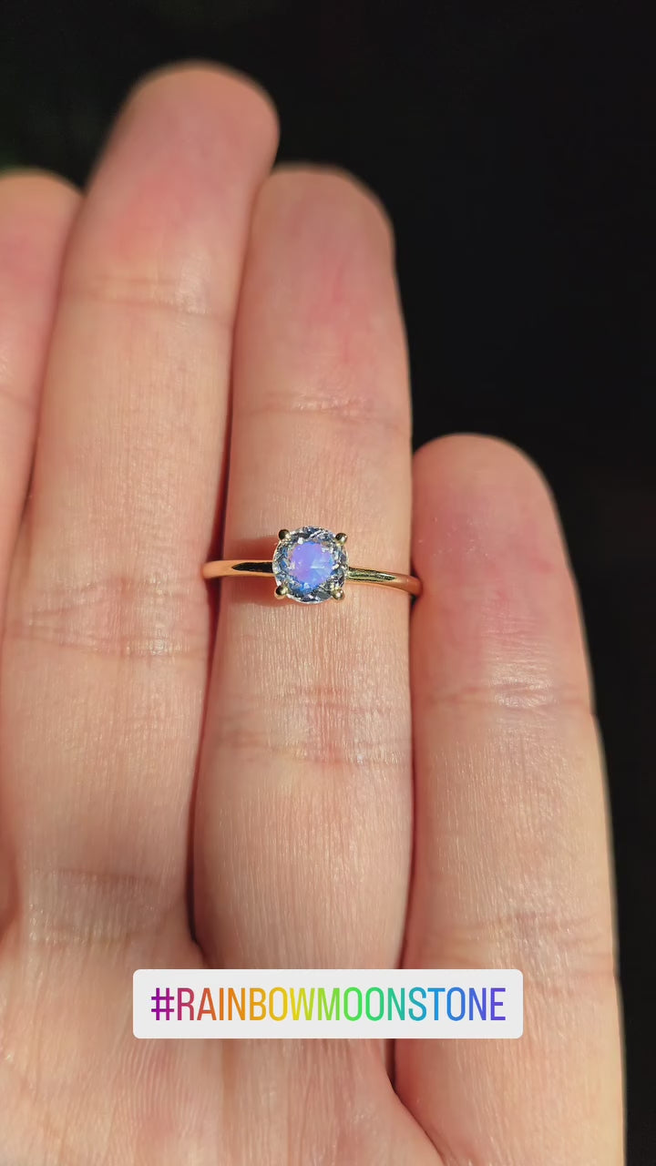 Anello Pietra di Luna